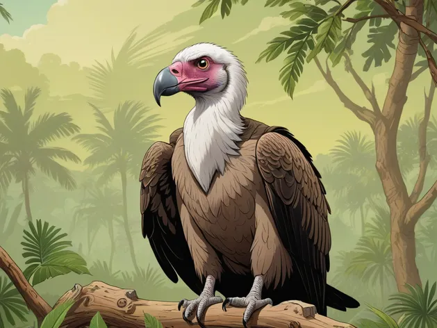 cartoon vulture