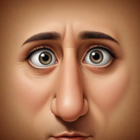 big nose cartoon