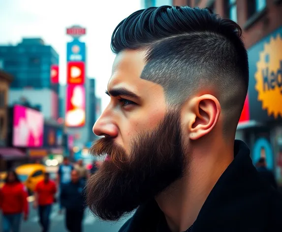 beard and fade