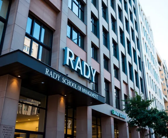 rady school of management