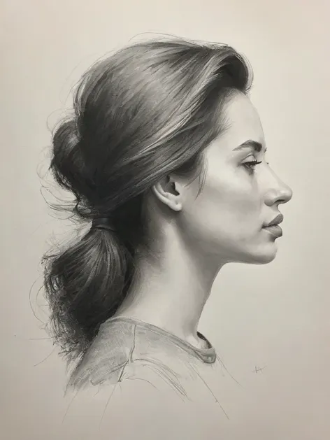 side face drawing