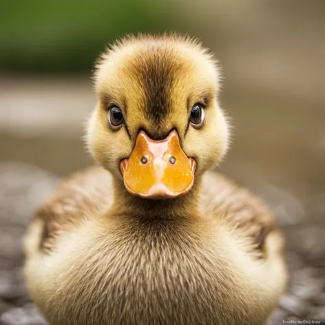 cute duck angry