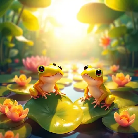 cute tiny frogs