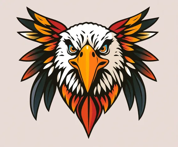 native american eagle tattoo