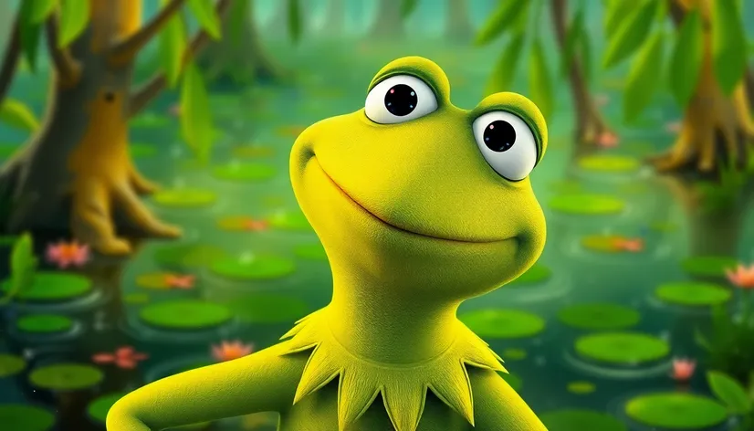 animated kermit the frog