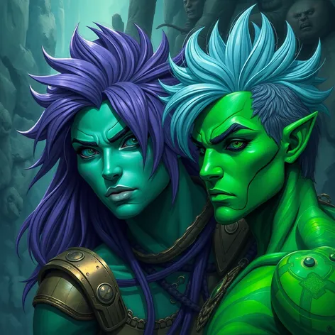 green skin characters