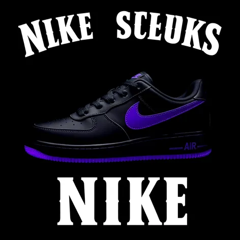 gothic nike shoes