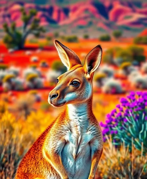 clipart of a kangaroo