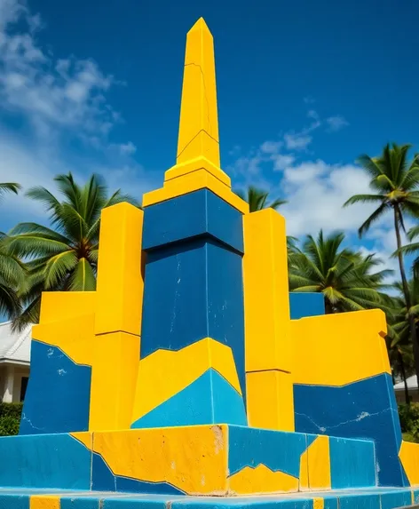 monument in cairns blue