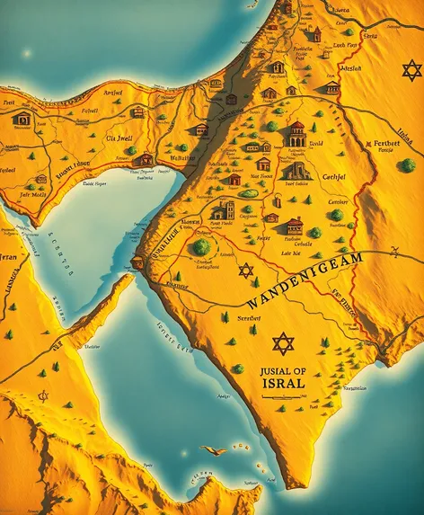 map of ancient israel