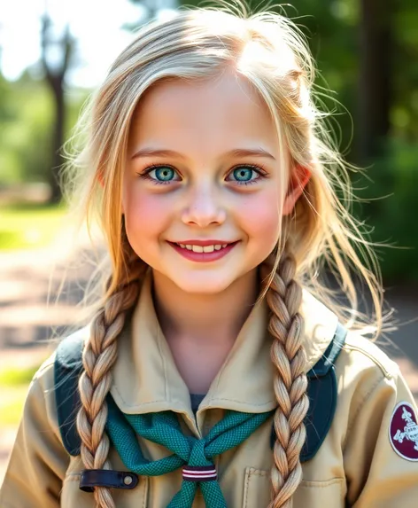 scouts girls uniform