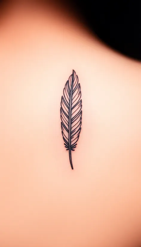 feather tattoo symbol