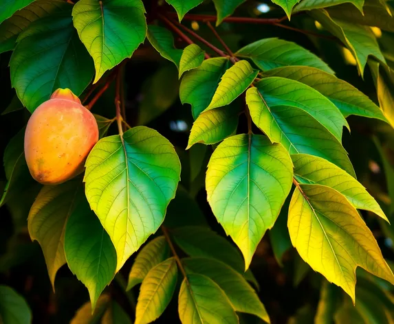 mango tree leaves