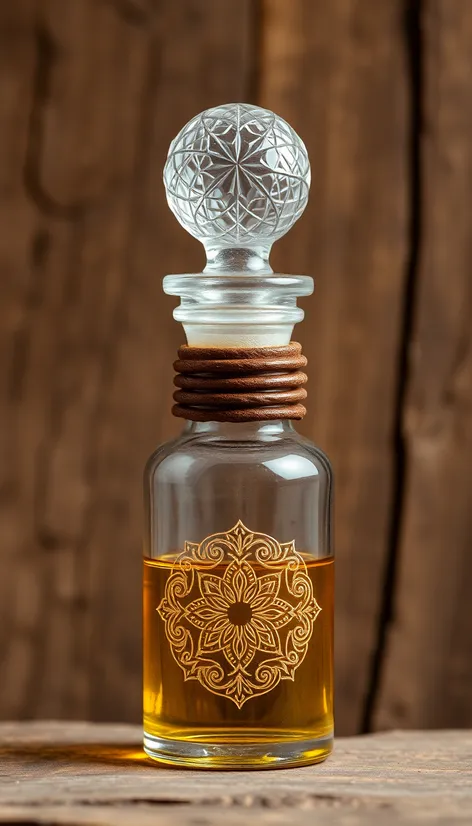 essential oil bottle with