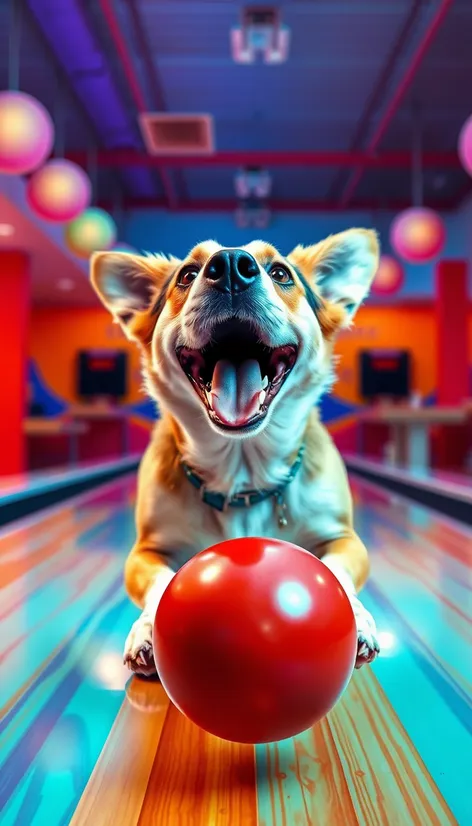 dog bowling