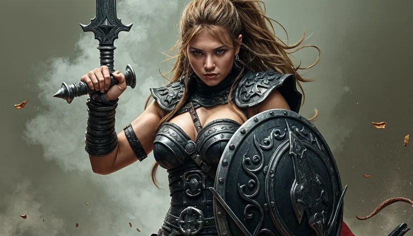 female barbarian