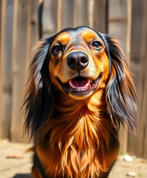 long hair dachshund