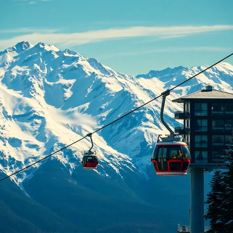 hotel alyeska cable car