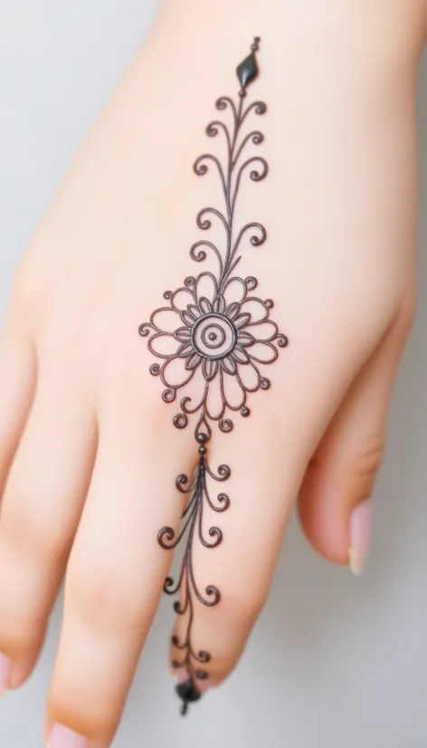 mehndi design simple