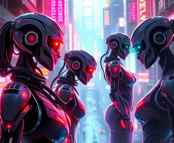 female cyborgs