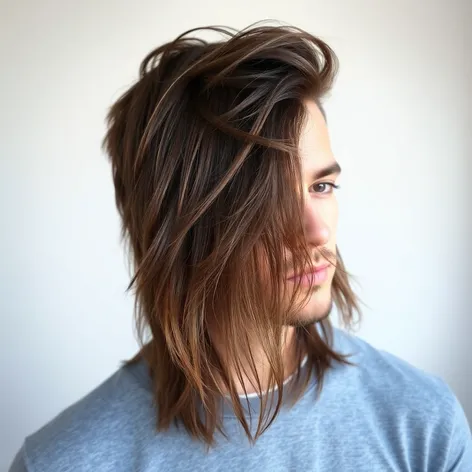 undercut male long hair