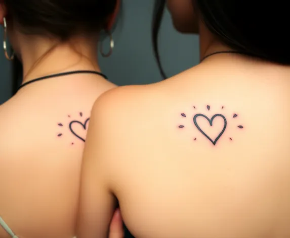 small mother daughter tattoos