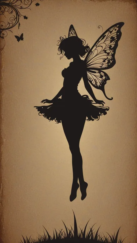 fairy silhouette