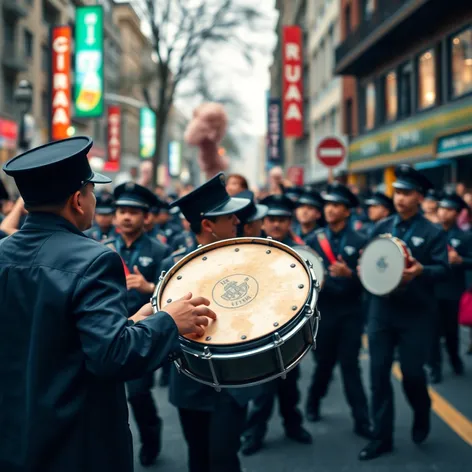 marching big drum