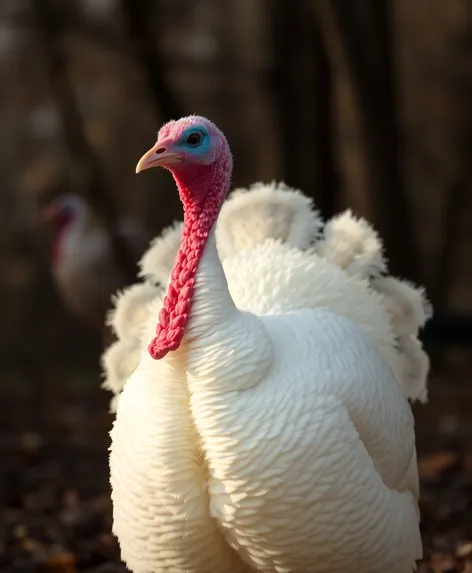 albino turkey