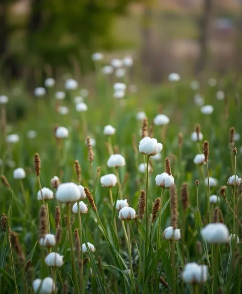 cotten grass drawing