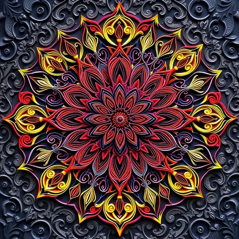 mandala quilling patterns