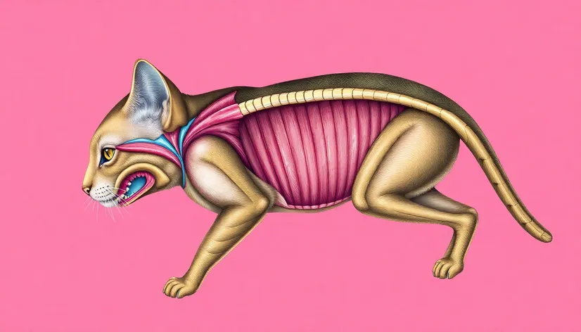 transverse section of cat