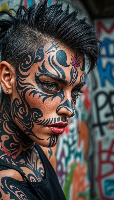 face tattoos