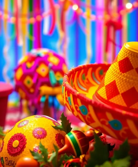 mexican colorful fiesta background