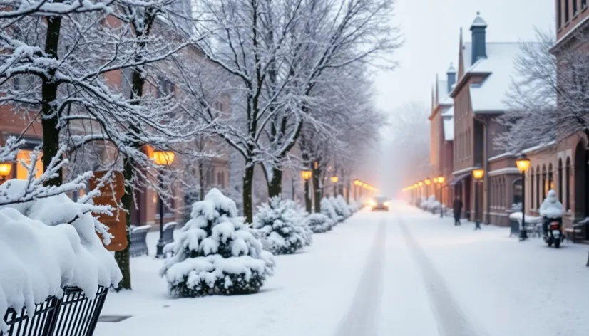 street in winter