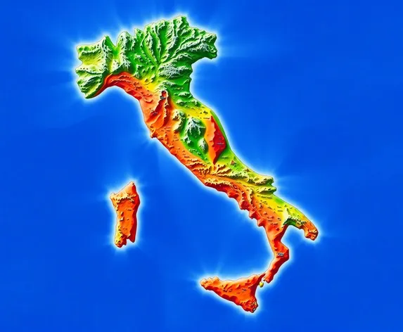 the shape of italy