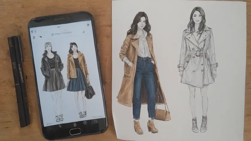 outfit drawing