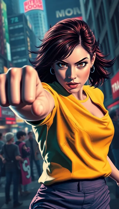 female punch fist