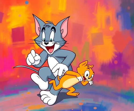 tom and jerry wallpaper