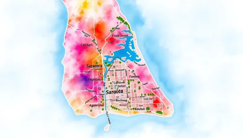 map of sarasota florida