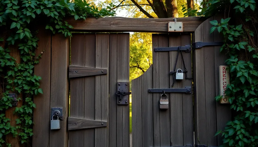 gate locks and latches