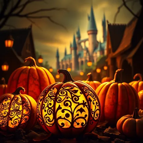 harry potter pumpkin paint