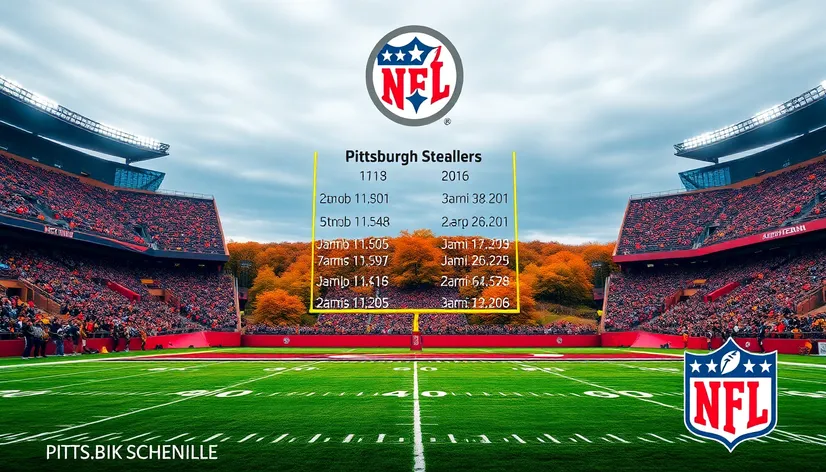 pittsburgh steelers schedule