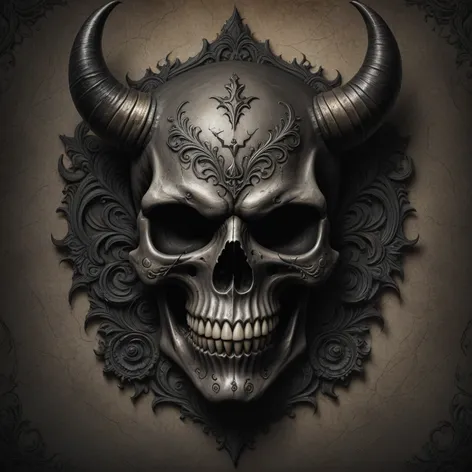 demon skull