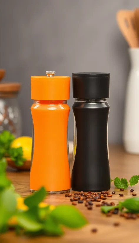 plastic salt shaker with