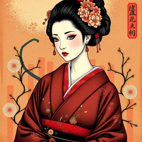 geisha japanese art