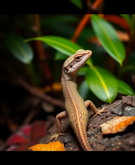 long tailed grass lizard