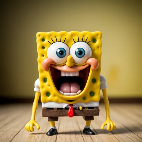 spongebob scared