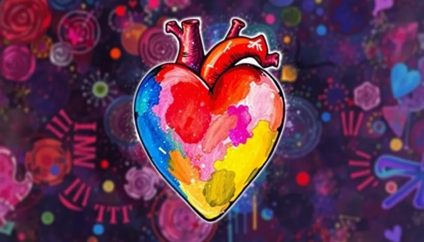 heart for coloring