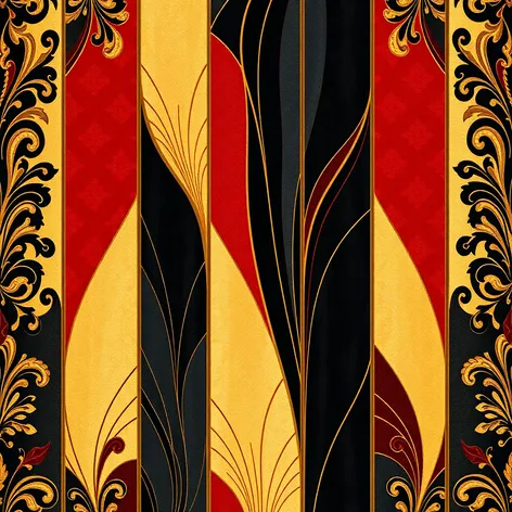 art deco panel fabric